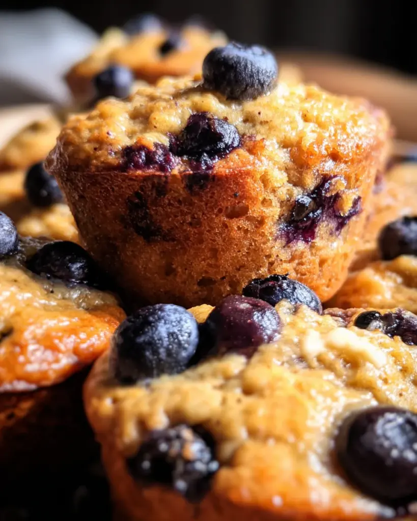 Blueberry Oatmeal Muffins