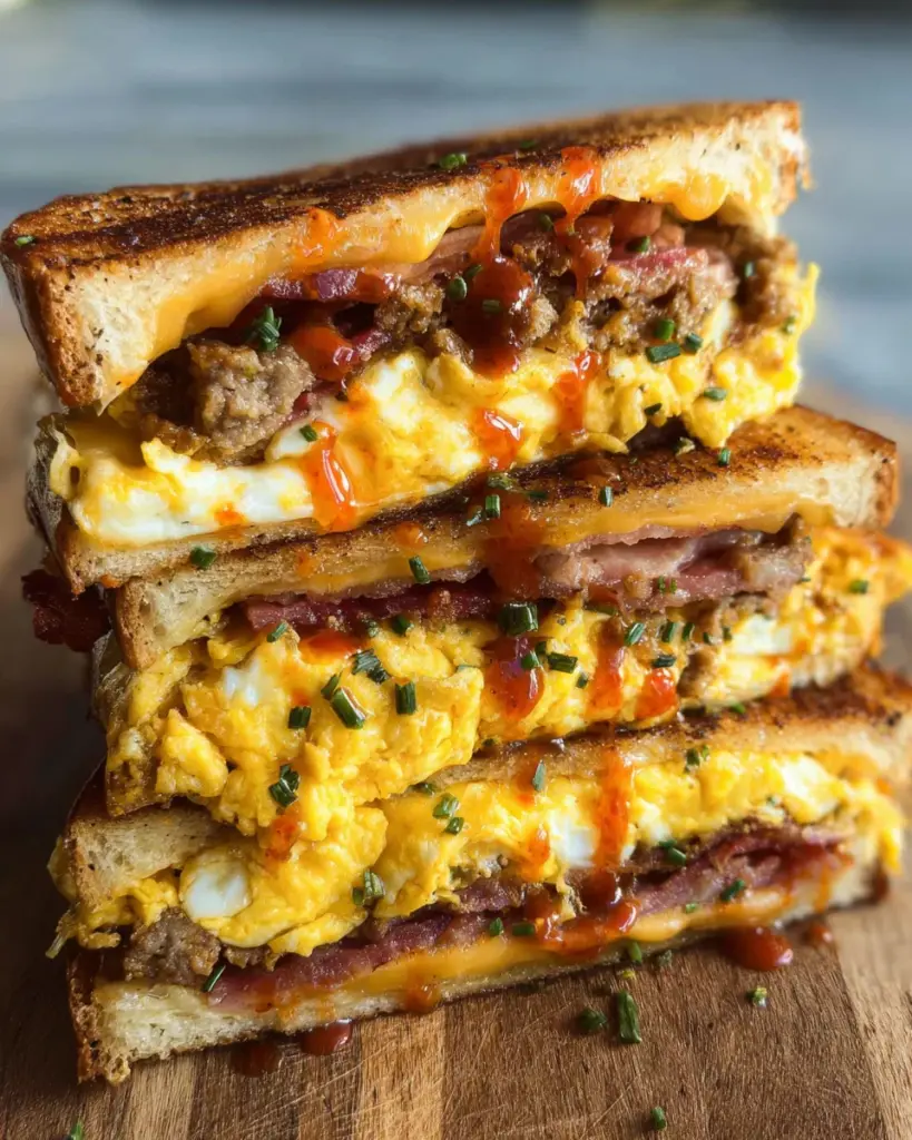 Breakfast Grilled Cheese