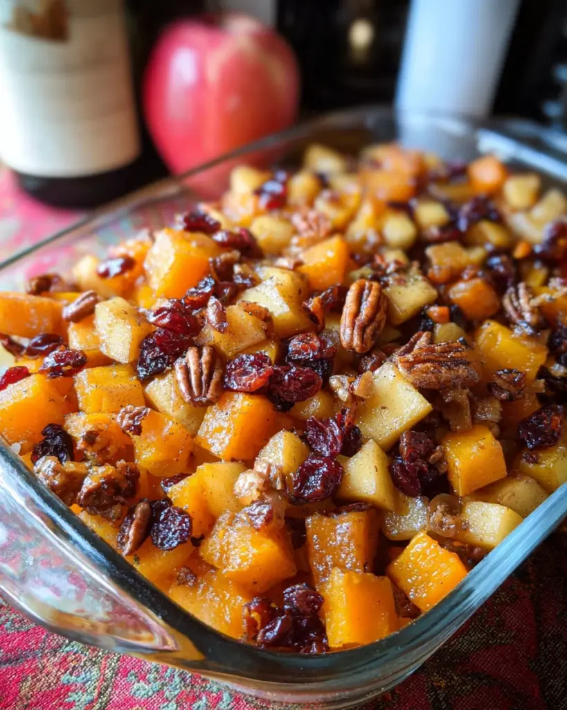 Butternut Squash Apple Bake
