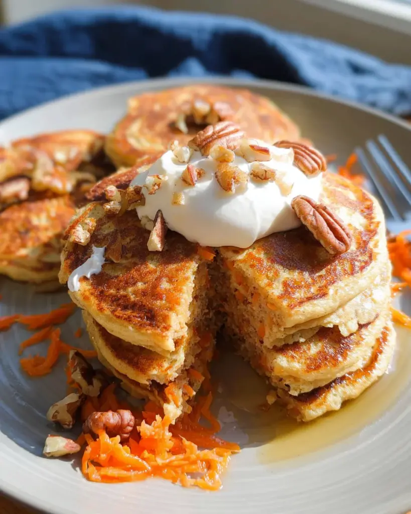 Carrot Cake Pancakes