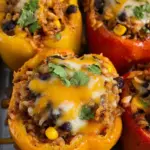 Cheesy Mexican Stuffed Peppers