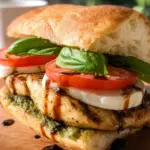 Chicken Caprese Sandwich