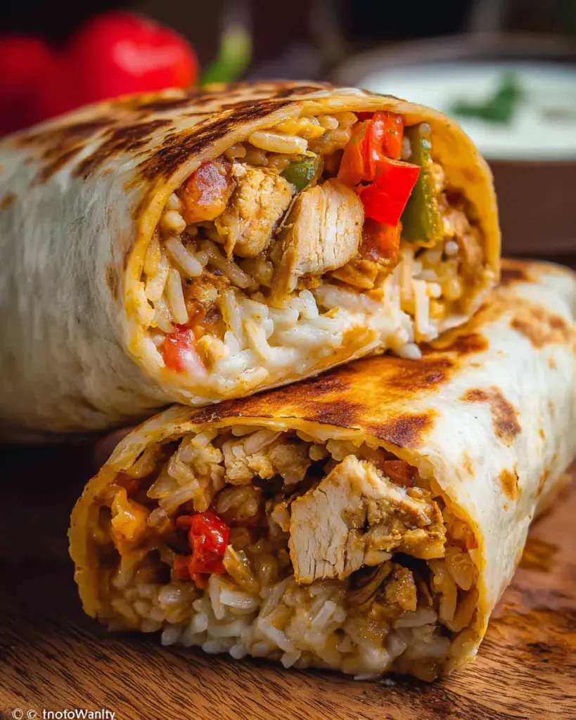 Chicken Fajitas Wrap
