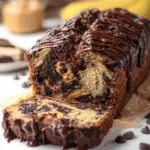 Chocolate Peanut Butter Banana Bread