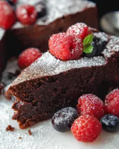 Chocolate Ricotta Cake