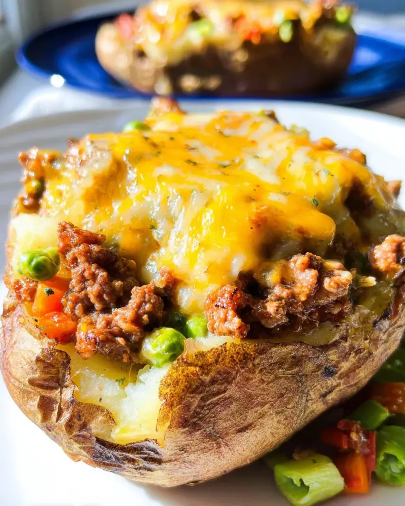 Cottage Pie Baked Potatoes