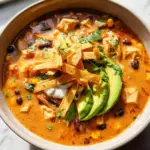 Creamy Chicken Tortilla Soup