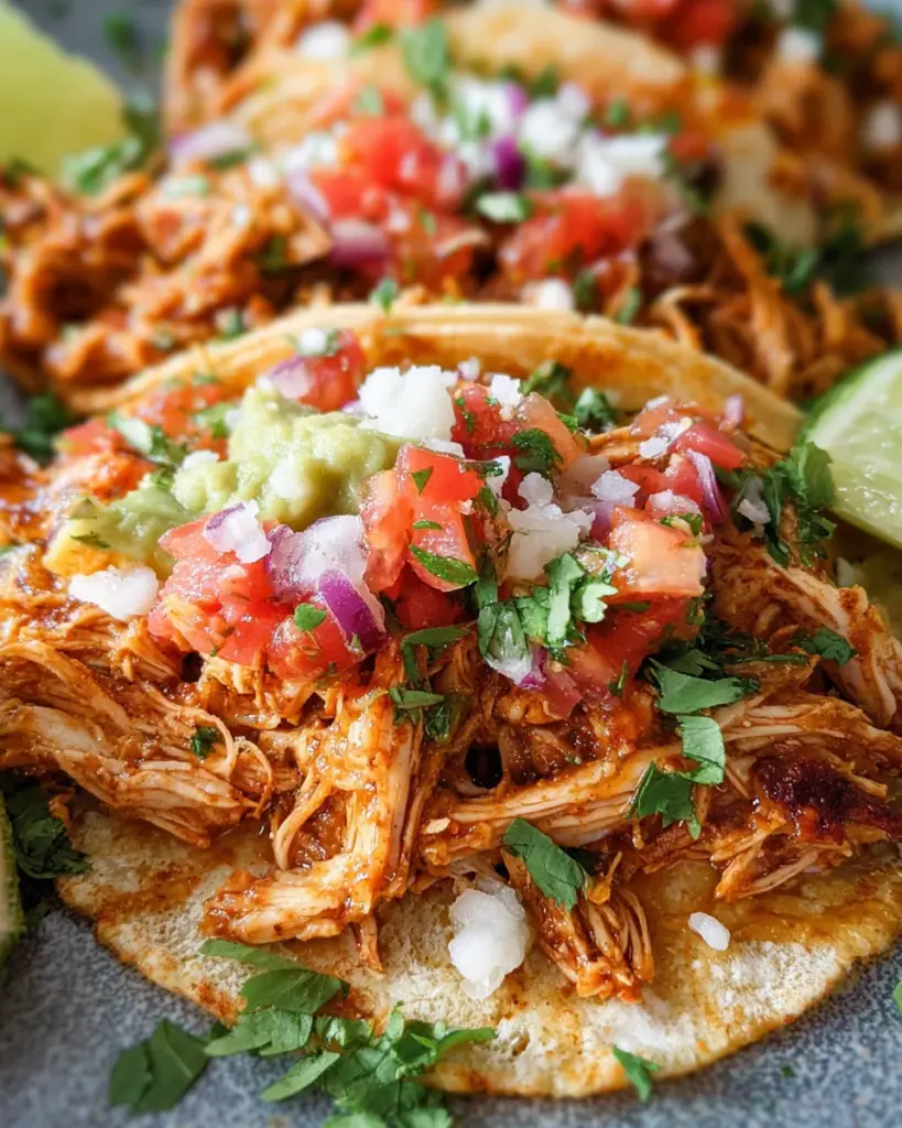 Crockpot Chicken Tacos