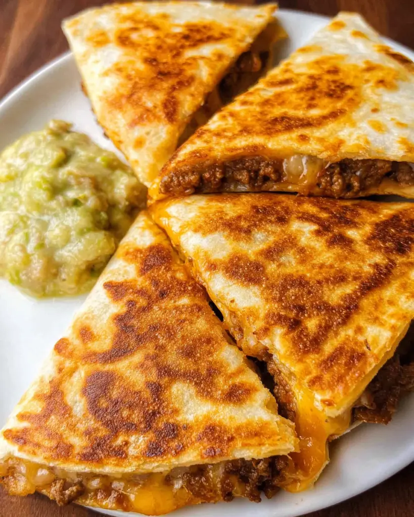 Ground Beef Quesadillas Recipe