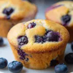 Healthy Blueberry Muffins