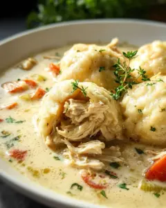 Homemade Chicken and Dumplings Recipe