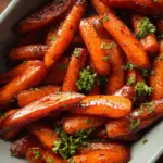 Honey Balsamic Roasted Carrots