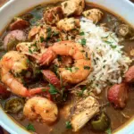 Instant Pot Louisiana Gumbo with Chicken and Shrimp