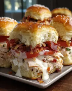 Kentucky Hot Brown Sliders