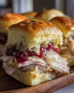 Leftover Turkey Sliders