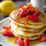Lemon Greek Yogurt Pancakes