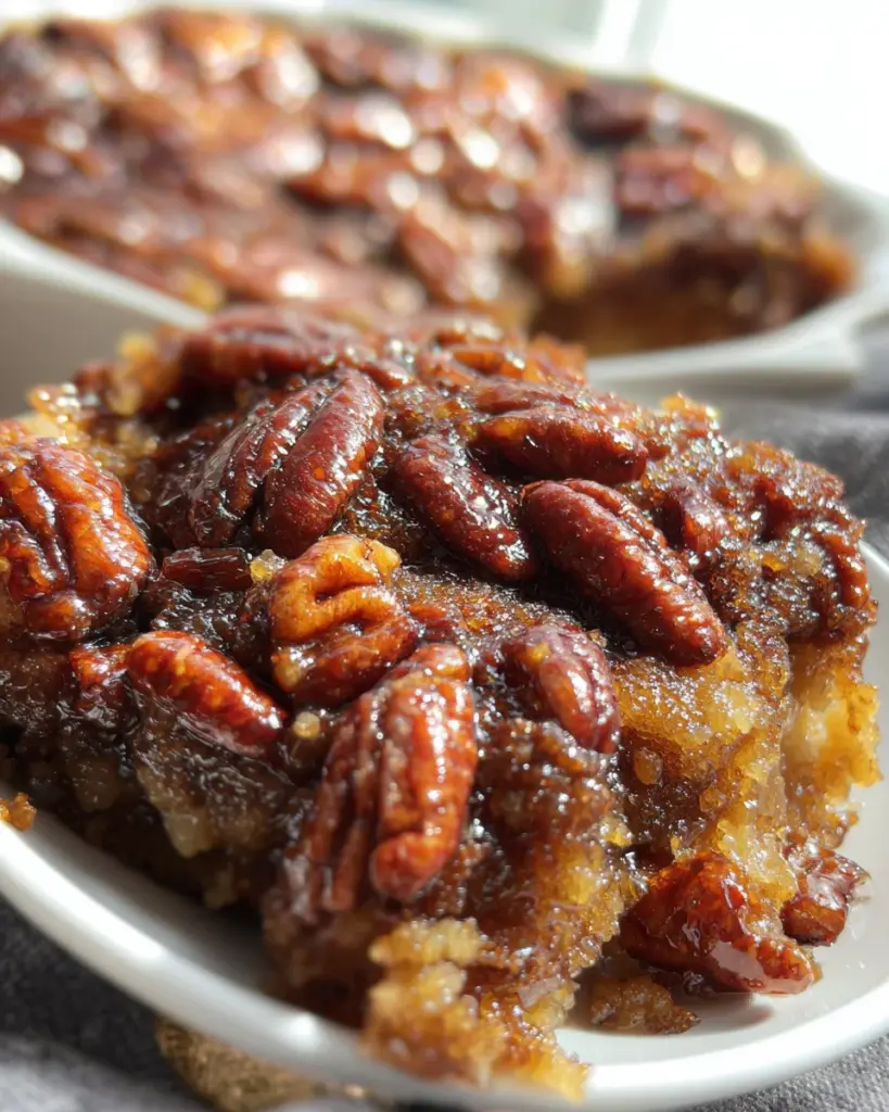 Pecan Pie Dump Cake
