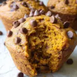 Pumpkin Chocolate Chip Muffins