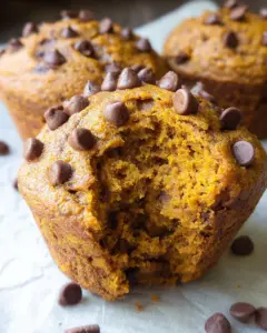 Pumpkin Chocolate Chip Muffins
