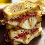 Roasted Garlic Grilled Cheese