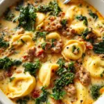 Sausage Tortellini Soup