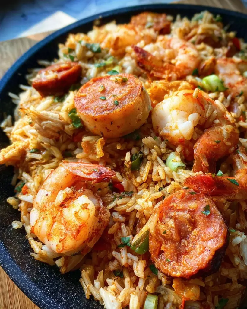 Seafood Jambalaya with Shrimp
