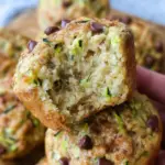 Zucchini Chocolate Chip Muffins
