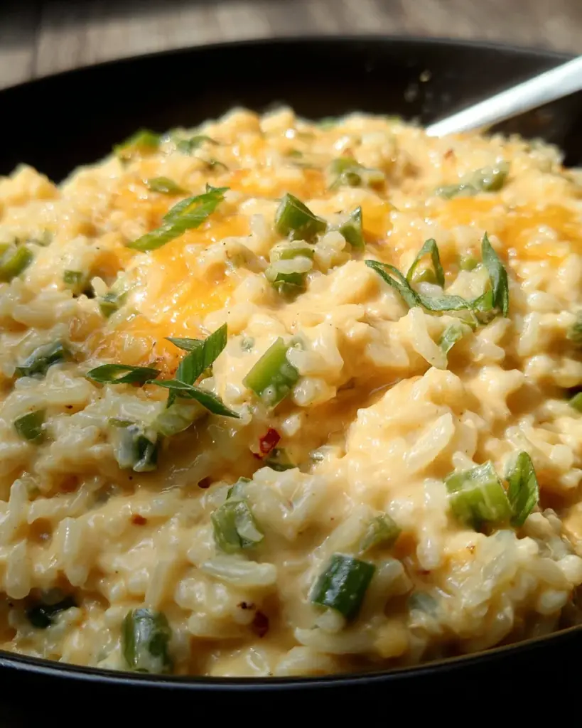 Cheesy Jalapeño Rice Recipe