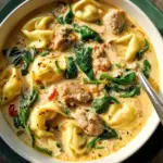 Creamy Sausage Tortellini Soup