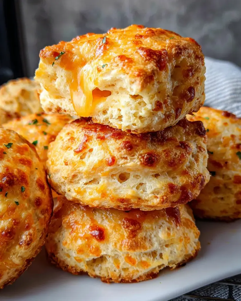 Fluffy Mozzarella Biscuits