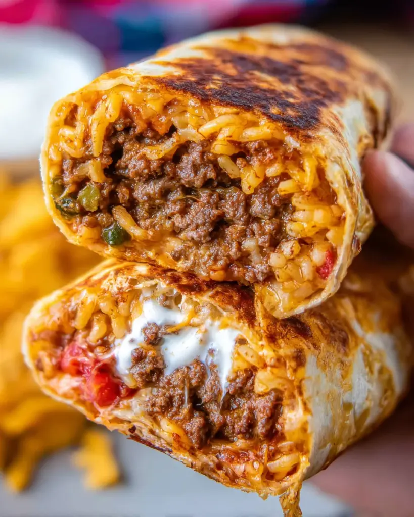 Grilled Cheese Burrito (Taco Bell Copycat)