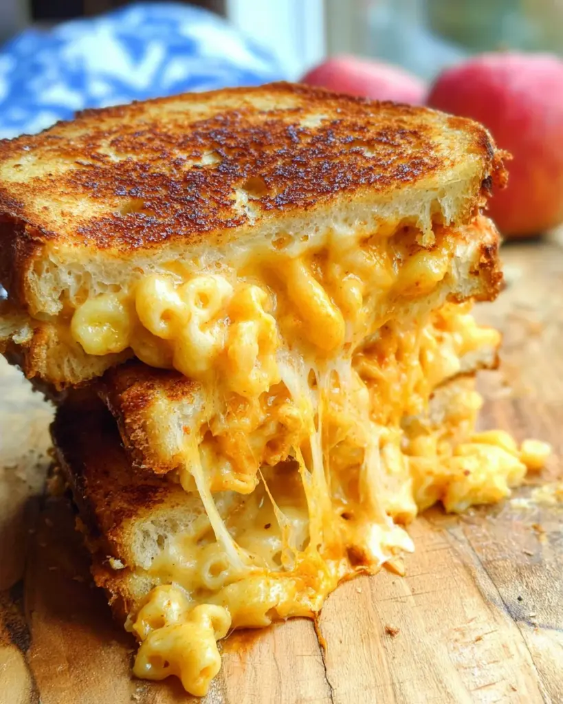 Grilled Mac & Cheese Sandwich