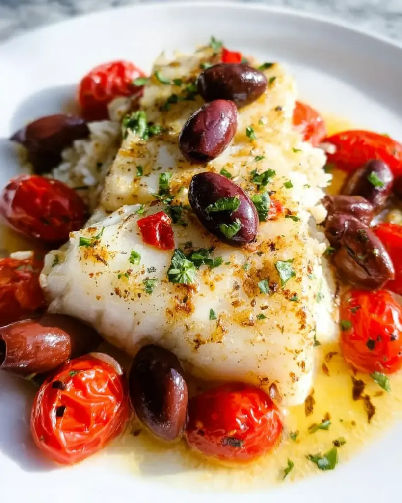 Lemon Butter Baked Cod
