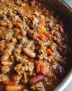 Mom’s Award-Winning Chili Recipe