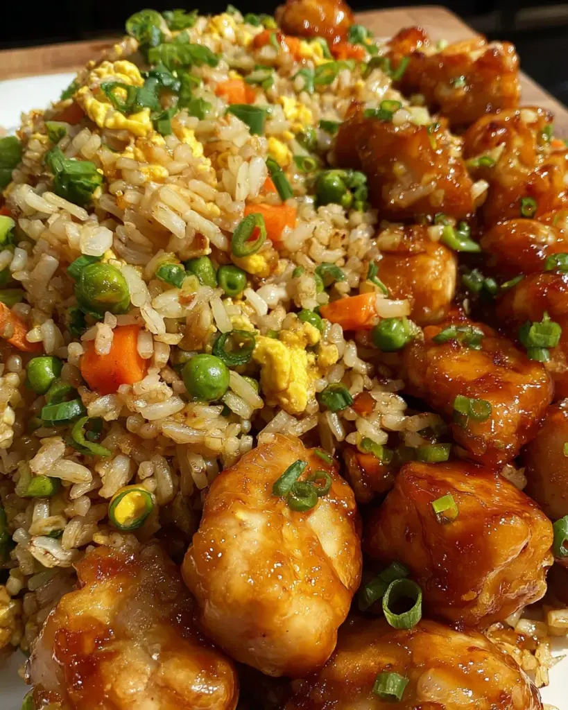 Orange Chicken Fried Rice