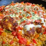 Queso Salsa Chicken & Rice
