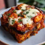 Seafood Eggplant Parmigiana