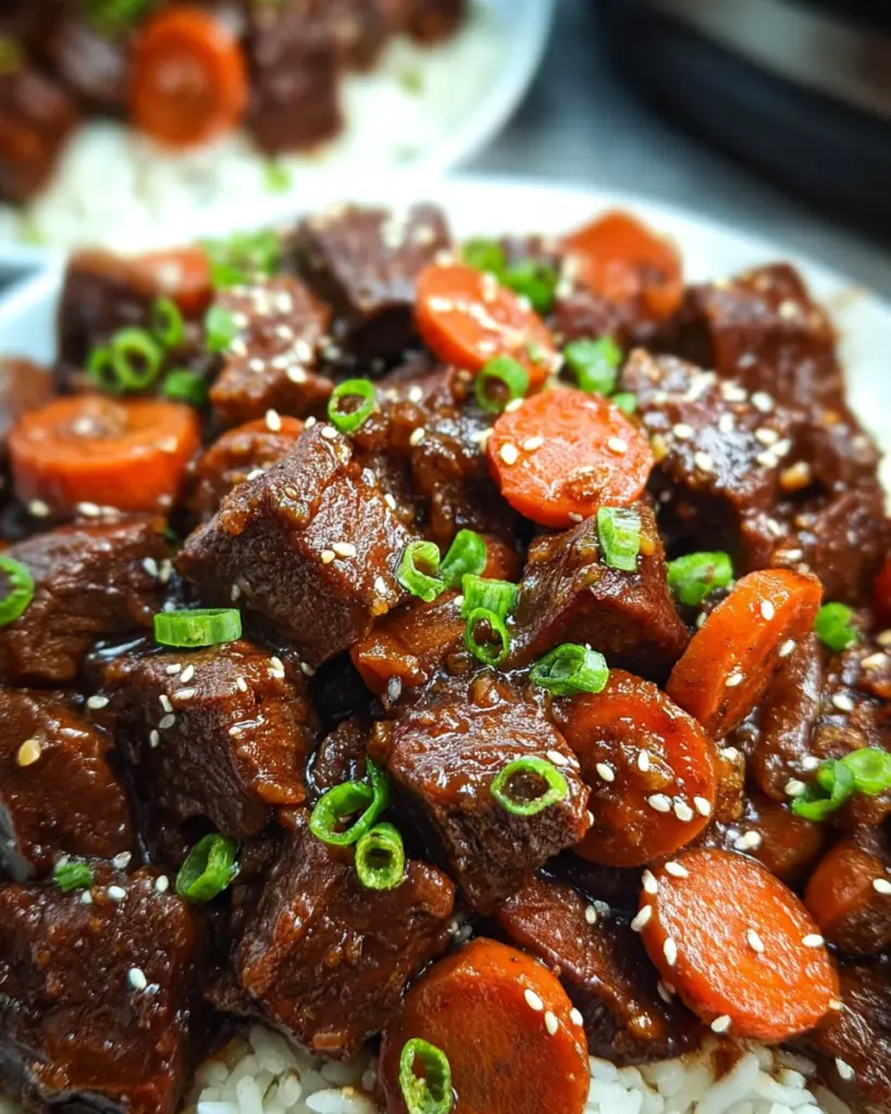Slow Cooker Beef Teriyaki