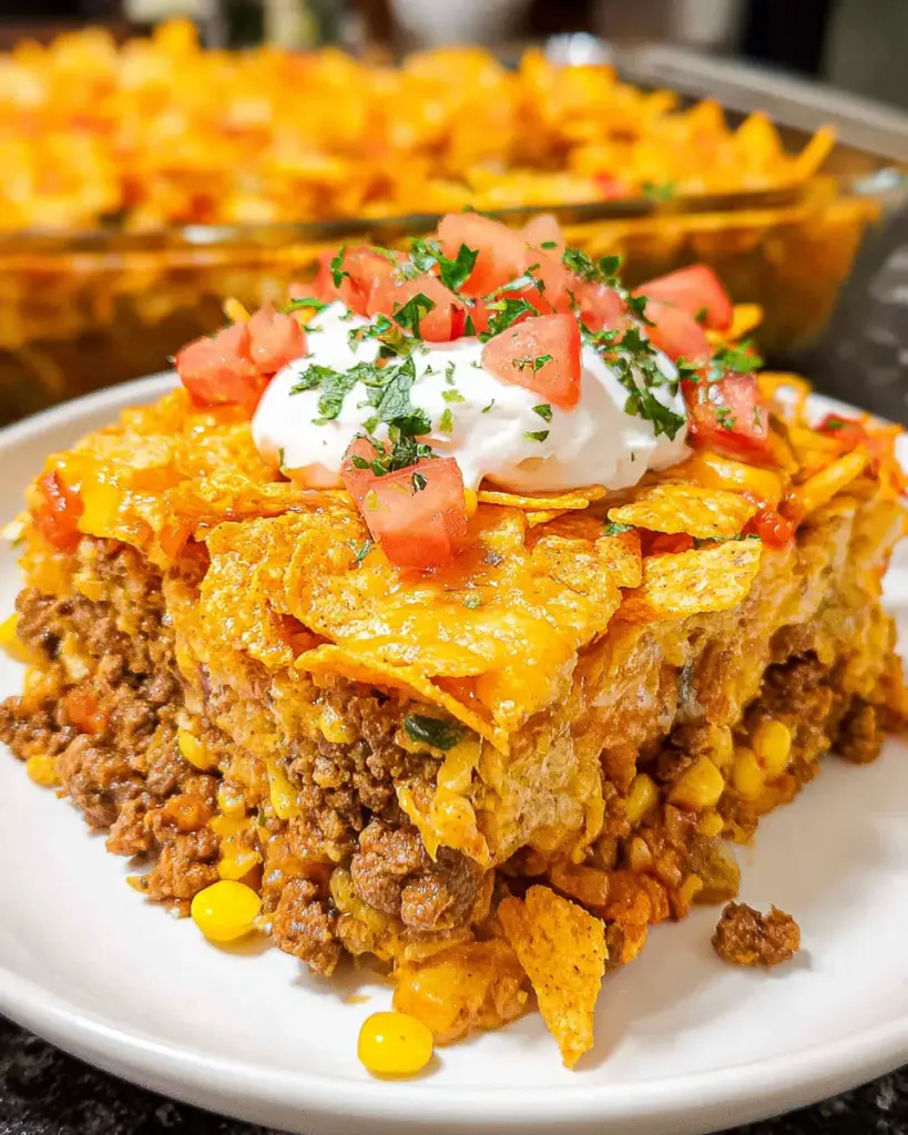 Taco Doritos Casserole