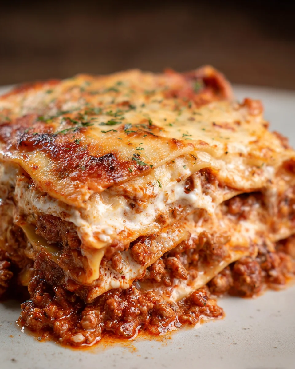 Ultimate Meat Lasagna