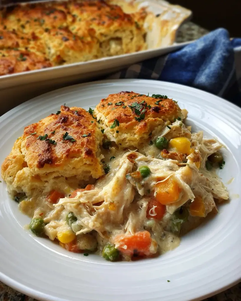 Cheddar Bay Chicken Pot Pie