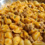 Creamy Beef and Shells