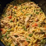 Crockpot Chicken and Noodles