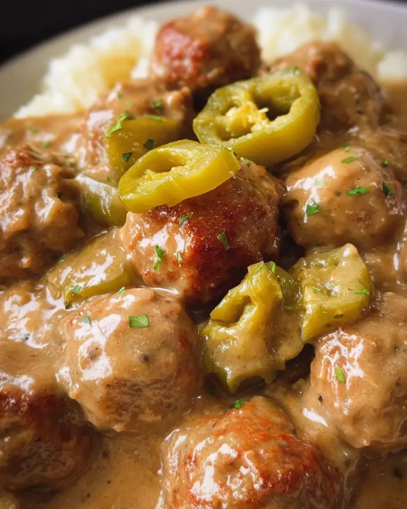Crockpot Mississippi Meatballs