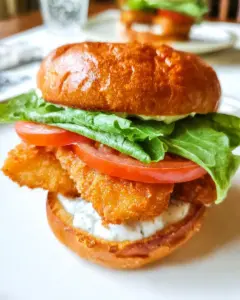 Fried Fish Sandwich