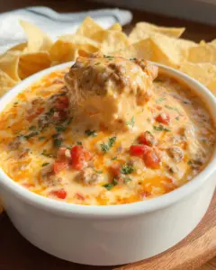 Hamburger Dip Recipe