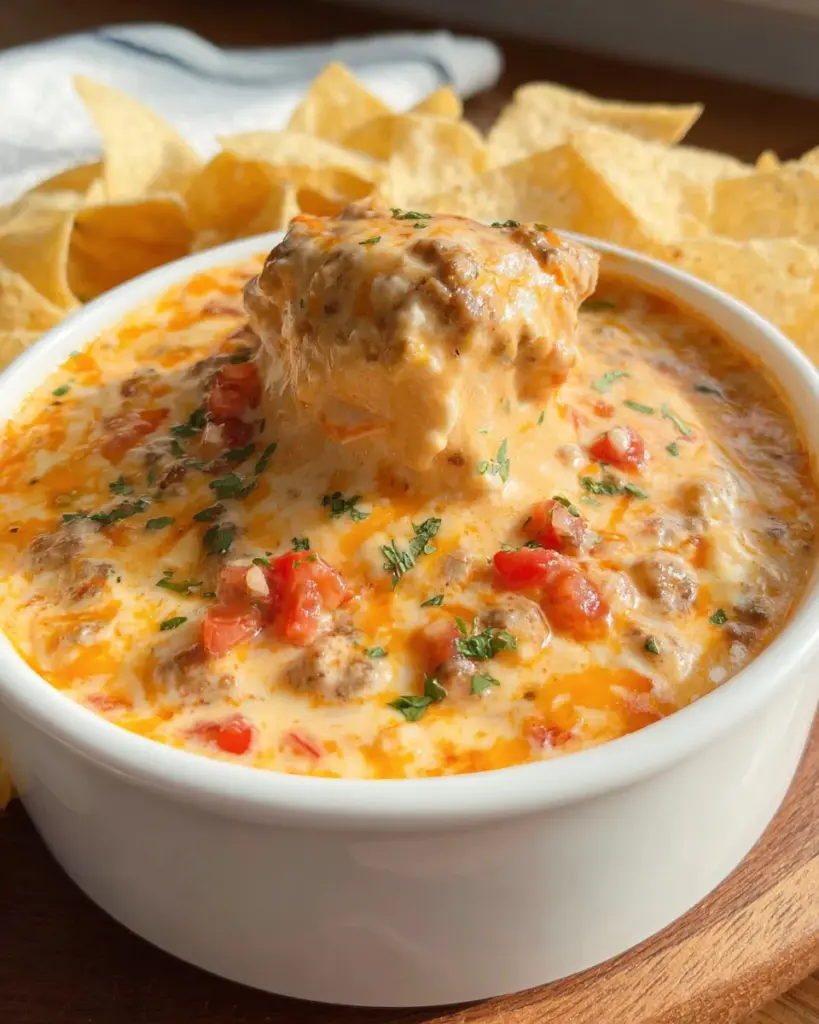 Hamburger Dip Recipe