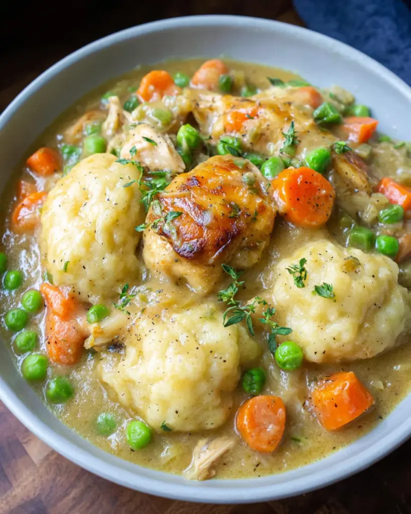 Instant Pot Chicken and Dumplings