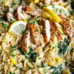 Lemon Chicken Orzo