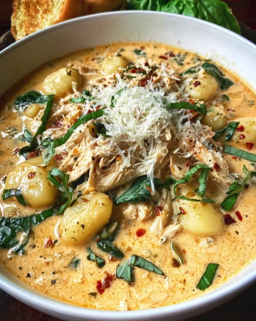 Marry Me Chicken and Gnocchi Soup